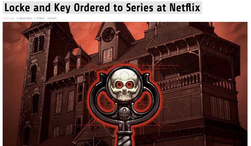 还有希望 Netflix接手真人版《致命钥匙》