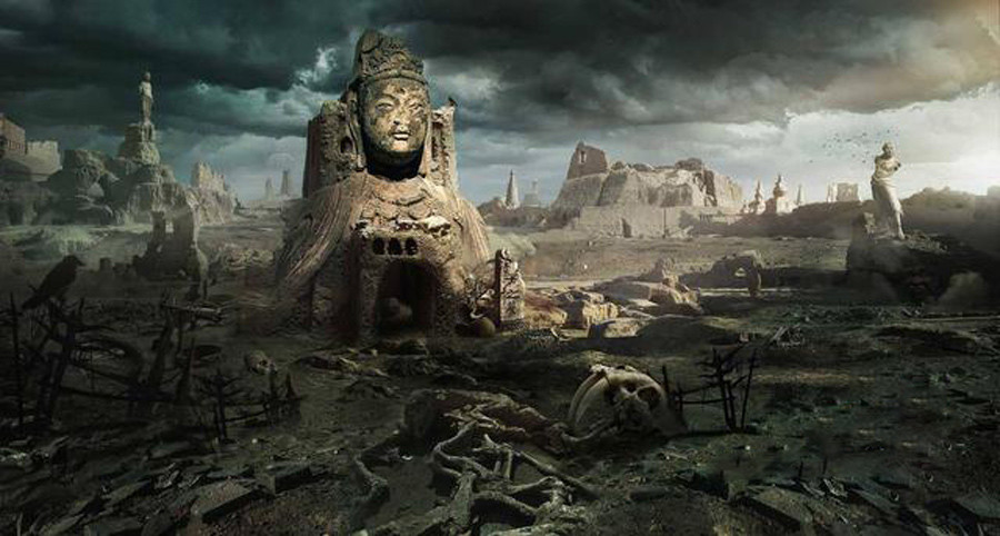 精绝古城消失1600年原因成谜,村舍人骨仍保存完好!