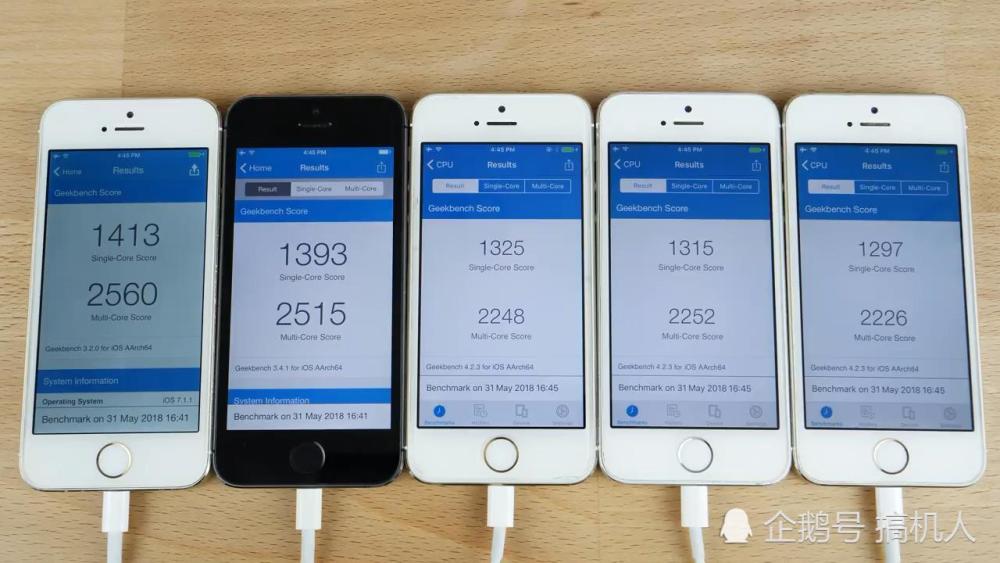 iPhone5S运行历代iOS速度测试:谁更快最流畅