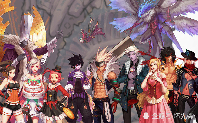 DNF百人长卷震撼展示,50米长的画卷中暗藏近