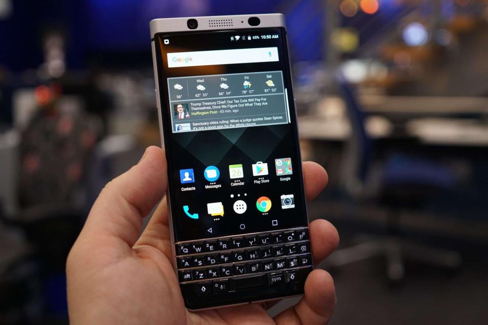 黑莓key系新机登录工信部,将于6月8日正式发布