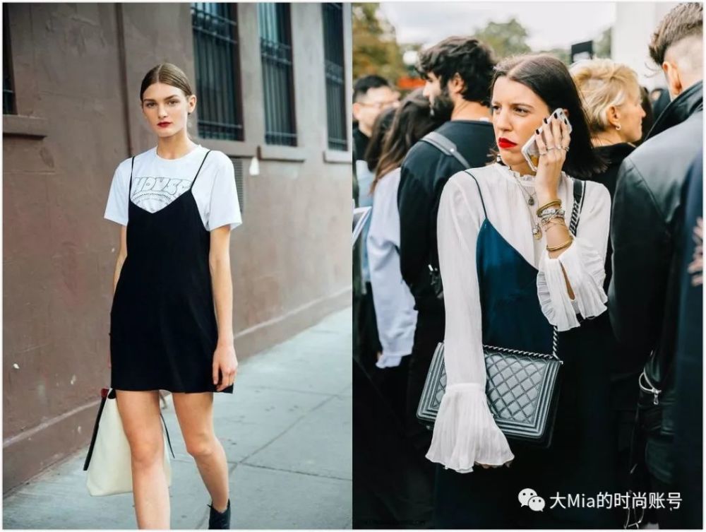 清凉时髦吊带裙的夏天穿搭手册