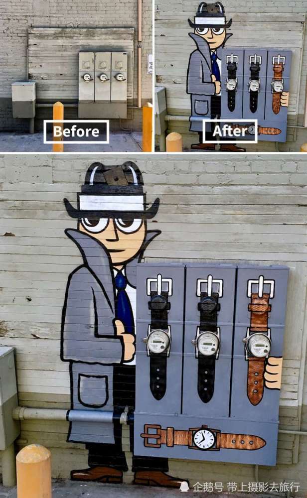 13个让整座城市活起来的涂鸦作品,每个都是点睛之笔