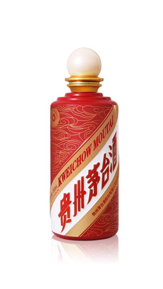 国酒茅台文化研究会庆功酒外观大气,颇具中国古风在4月28日,贵州茅台