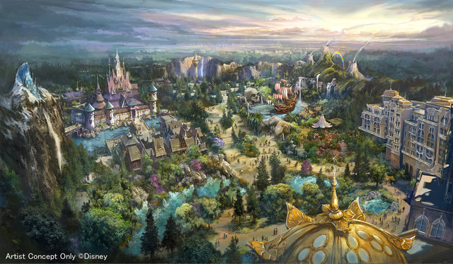 游客的天堂 东京迪士尼海洋将新建三个主题景区