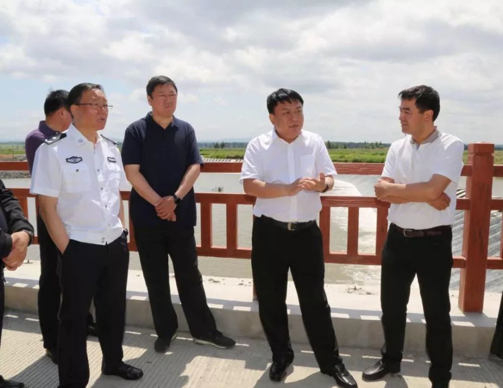 市委常委,副市长辛敏超来我县检查调研河长制工作开展情况