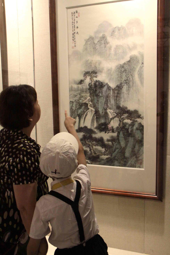 海外华人画家彰显岭南画派魅力 这个画展值得一去 腾讯网