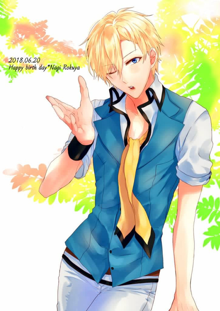 图集idolish7六弥凪生贺图