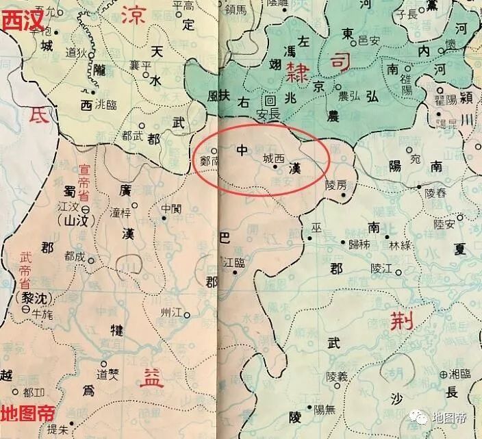 东汉益州刺史部地图-千图网