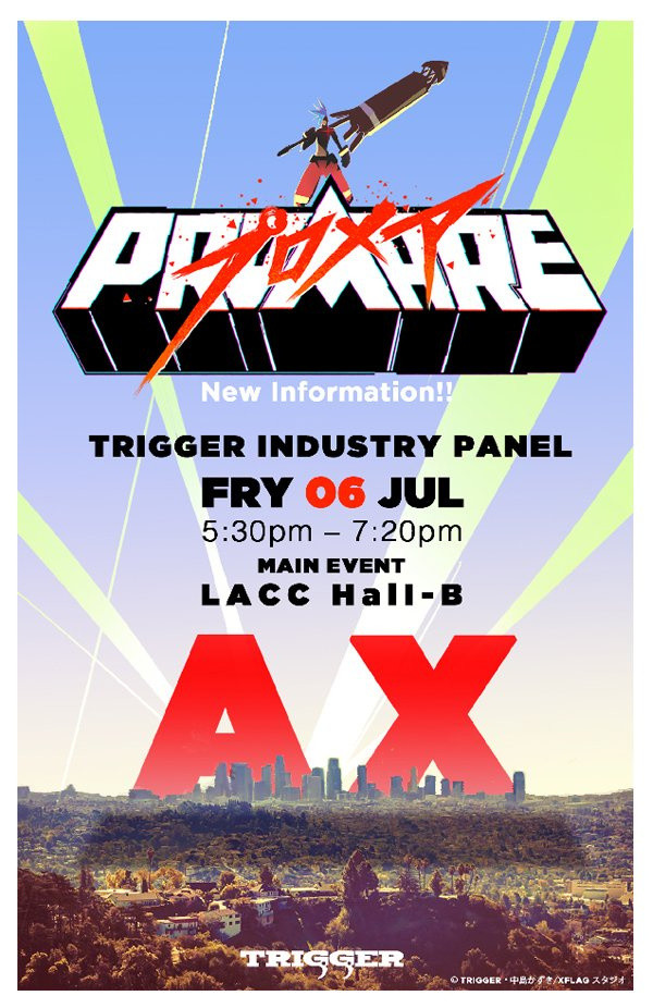 Trigger与xflag合作 新作 Promare 发表 腾讯网