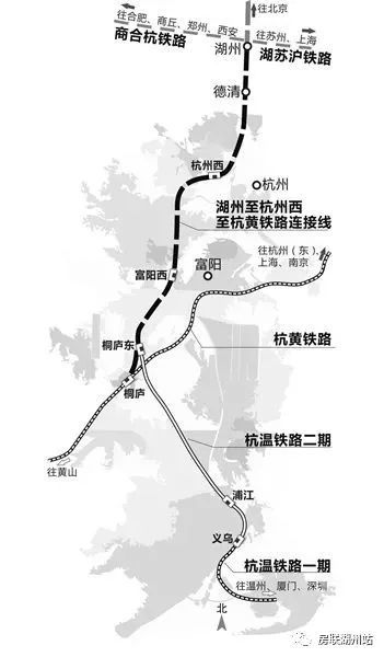 湖州至杭州西将规划建设高铁 沿途有大发展