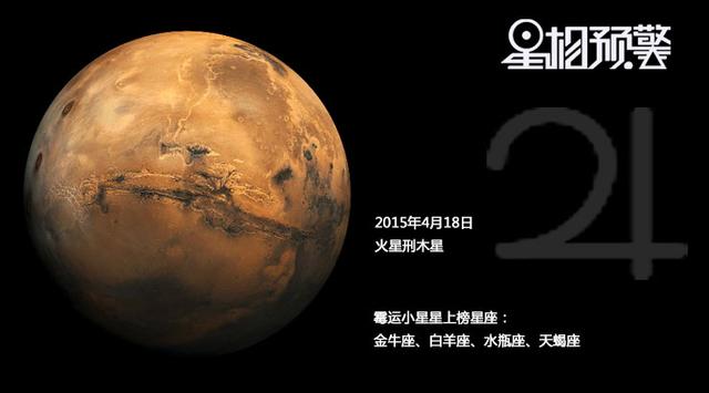 4月18星相预警及星座运势 金牛座 天蝎座 白羊座