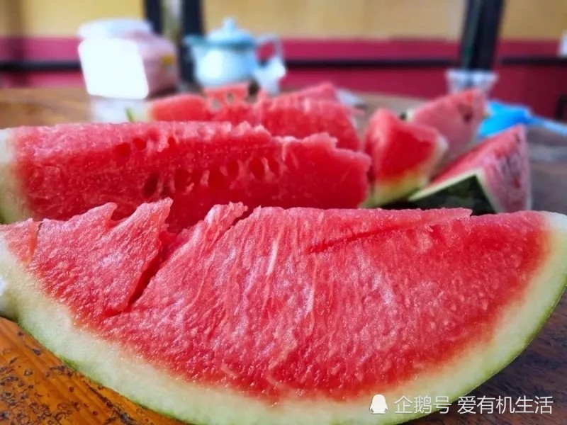 广东这个品种的西瓜,皮薄籽少,是国家地理标志