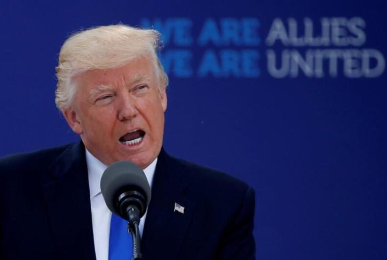 特朗普发推炮轰盟友:美国在北约砸钱最多,不公
