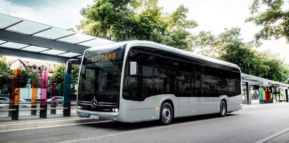 奔驰推出电动版公交车citaro最早年内交付首批订单