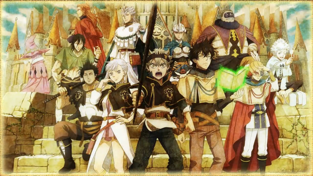 《黑色四叶草》手游公布第1弹预告PV 今年内