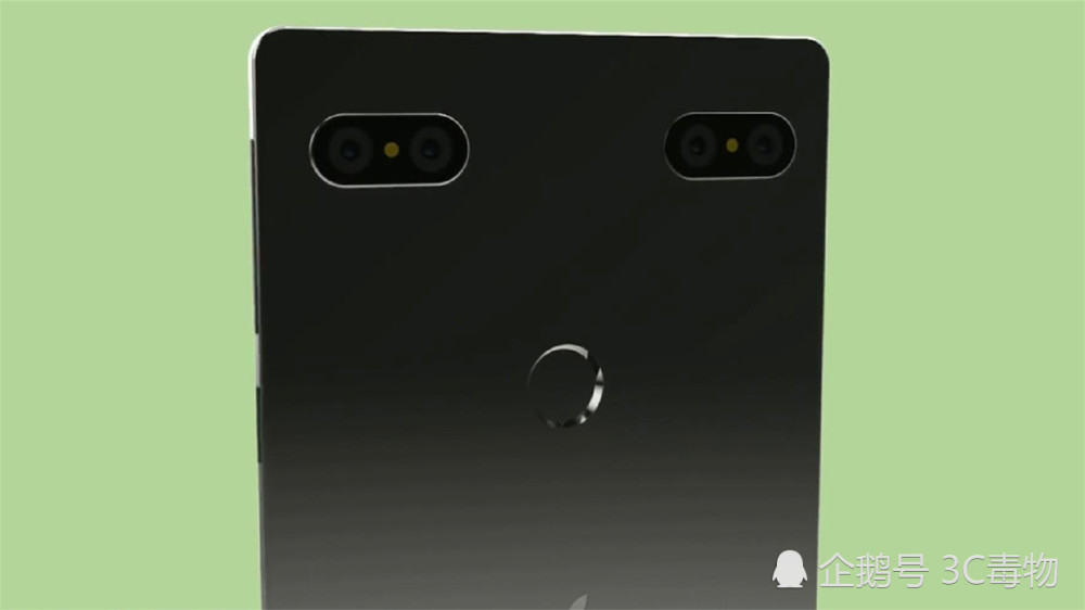 iPhone11概念图:取消充电接口 后置四摄像头带