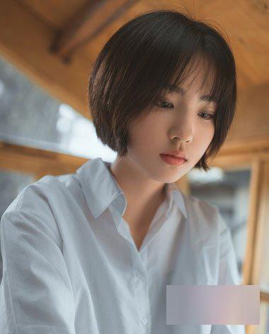 2018胖女生短发发型图片,显瘦又时尚!