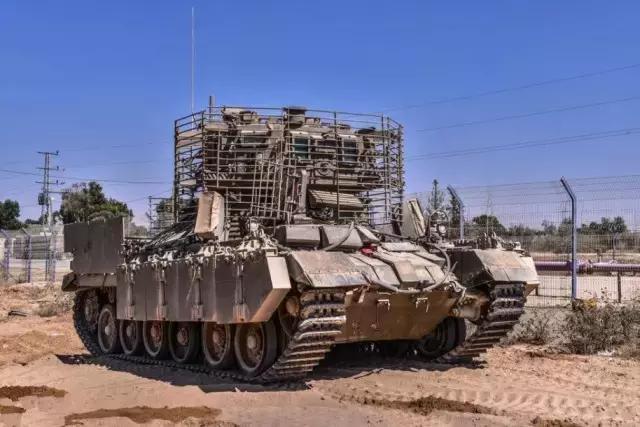 以色列爆改5对负重轮,世界唯一量产重型步战车