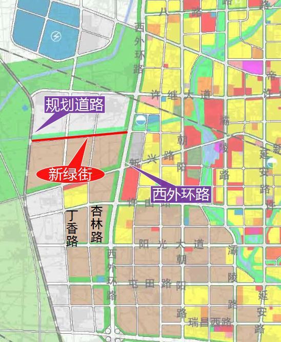 许昌这两条路一通就不用绕圈啦具体规划公布