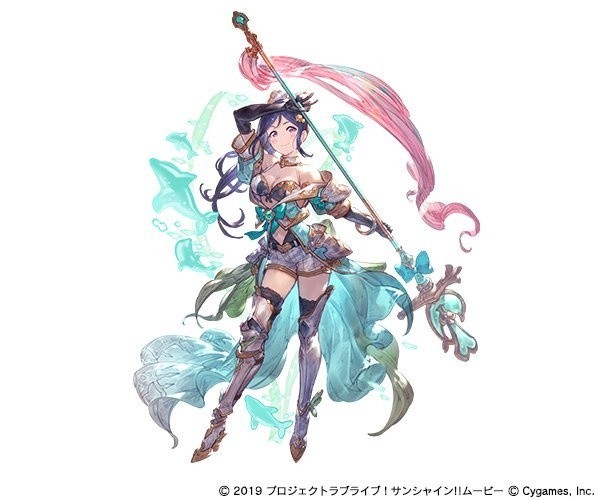 碧蓝幻想 与 Llss 联动松浦果南形象图公开 腾讯网