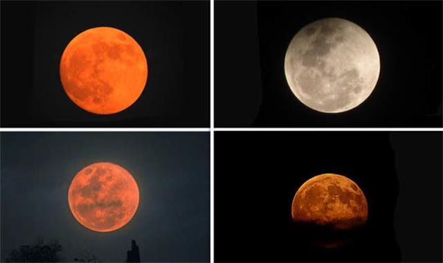 英国2018年月食时间!本周血月月食何时出现?