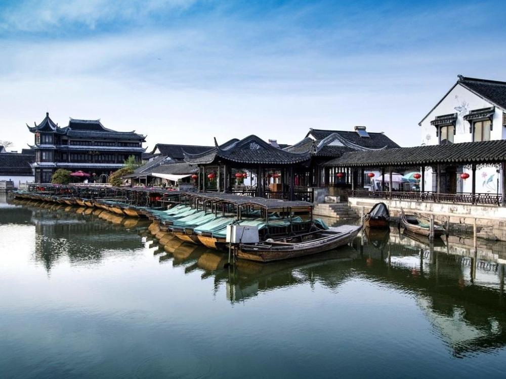 中国江南这个千年古镇被称"最美水地标"