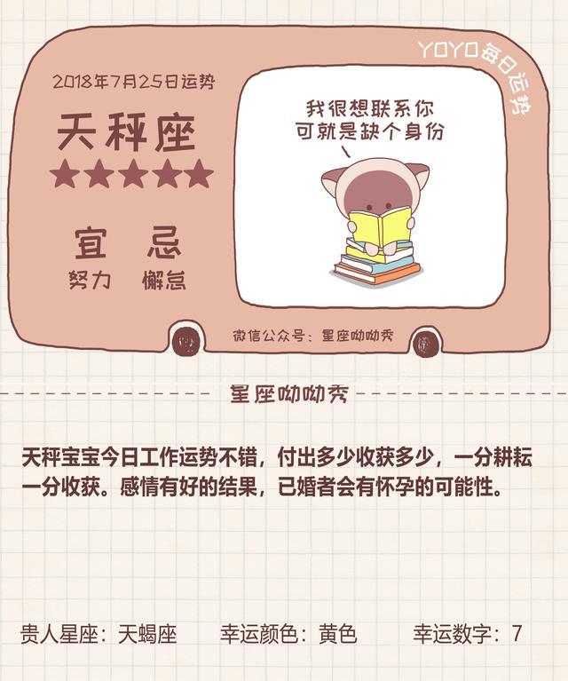 7月25日星座运势 有两个星座有惊喜 腾讯网