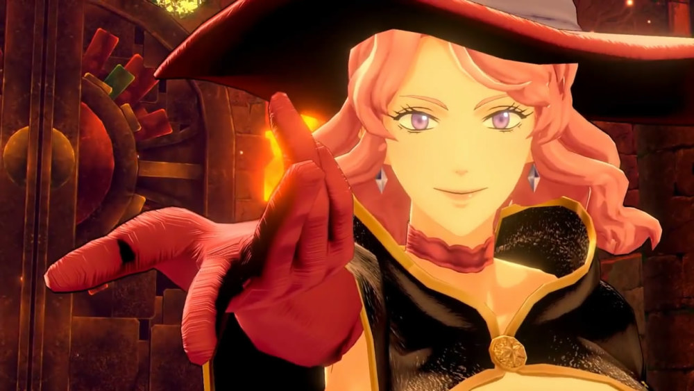 黑色四叶草ps4游戏公开巴纳莎角色pv