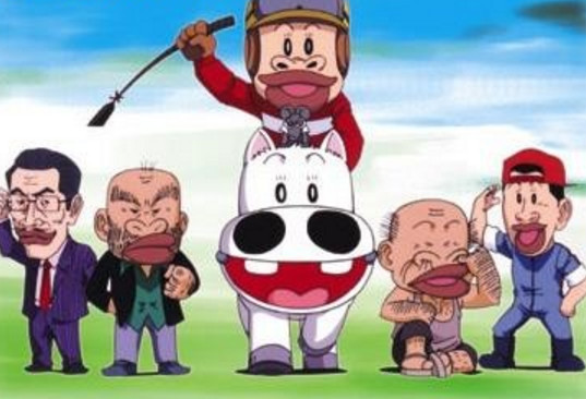 赛马题材在动画中相当少吉安,身体矮小的小马便便藏为了拯救妈妈,用