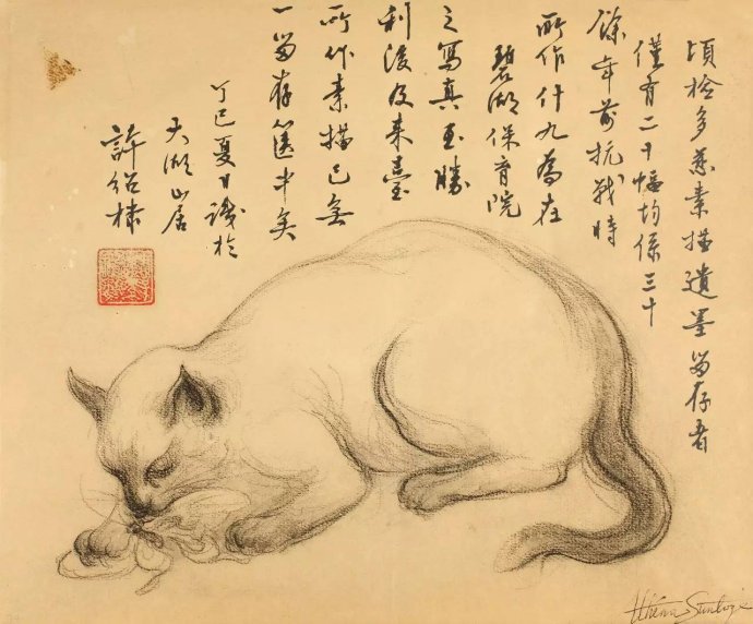 他是徐悲鸿的红颜知己,孙多慈油画,素描,国画作品欣赏