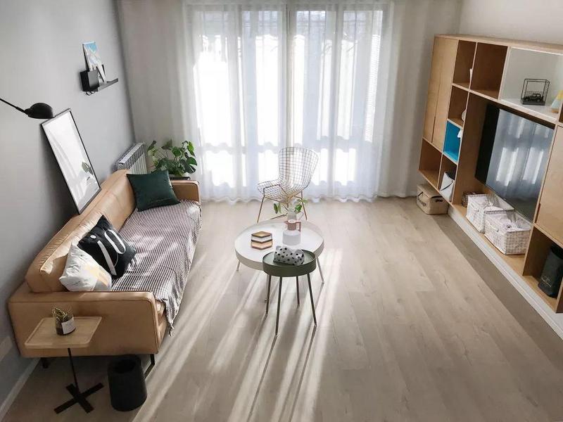 98平米清新北欧风家装设计说明-腾讯网