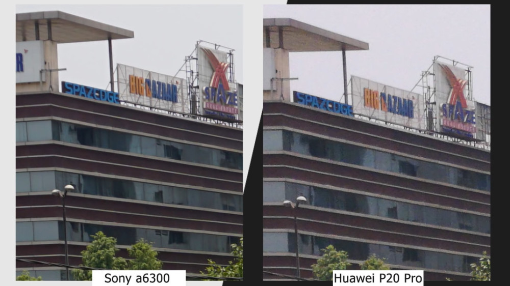 华为P20Pro和索尼微单样张对比 售价差不多但