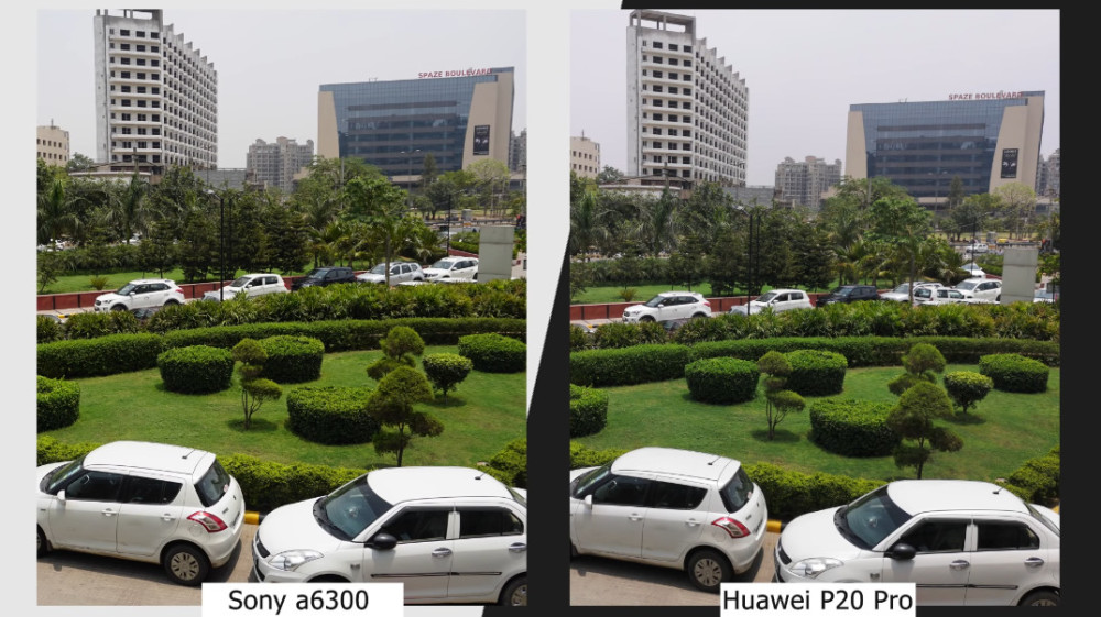 华为P20Pro和索尼微单样张对比 售价差不多但