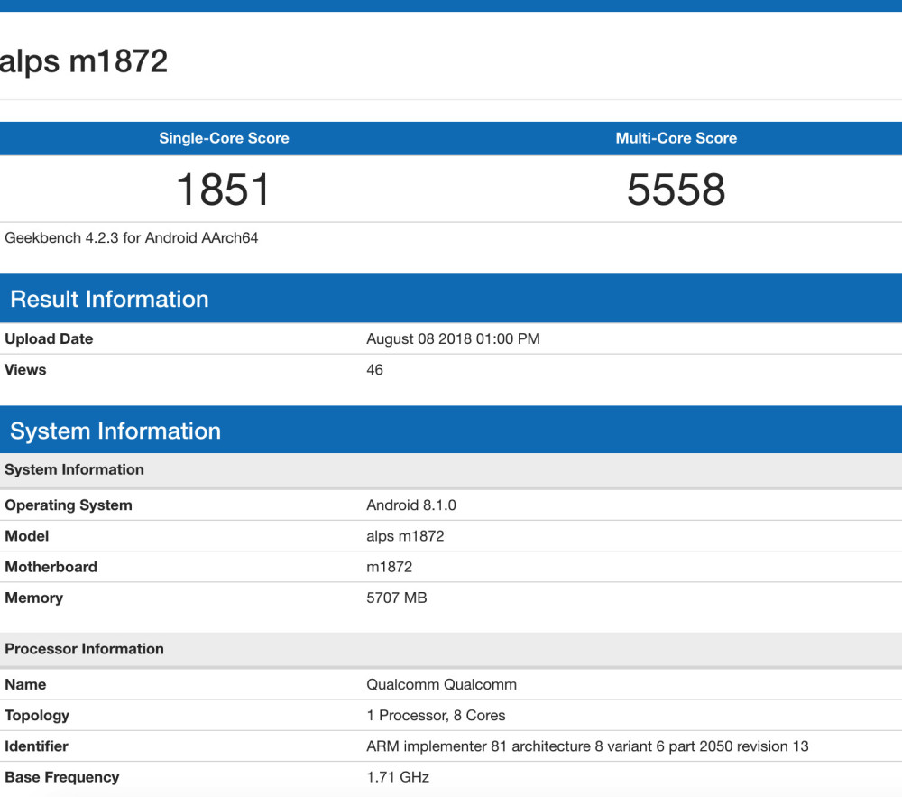 魅族X8 GeekBench跑分出炉,又一款性价比神话