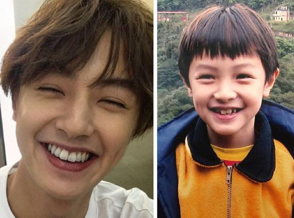 新版f4童年照,王鹤棣坐姿霸气,官鸿简直是复制粘贴