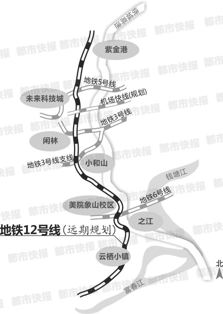 杭州地铁四期五期规划逐步启动 力争将来主城