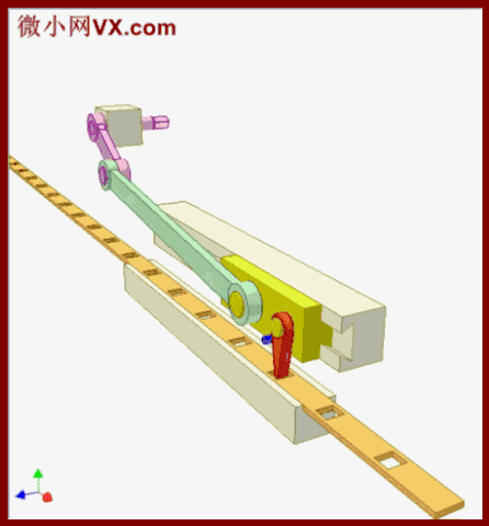 机械动图之推进杆机制,认真看有启发