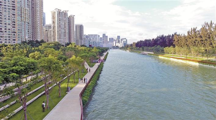 大沙河生态长廊示范段建成开放 成深圳新晋 "网红公园"