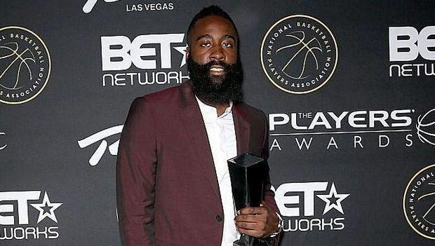球员心中最强 哈登获mvp