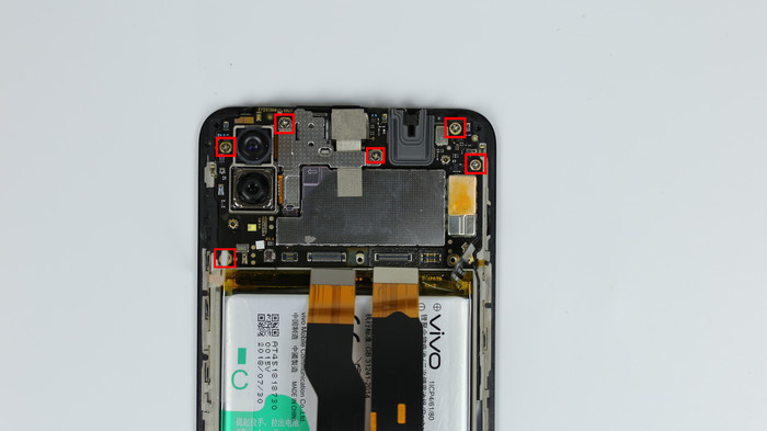 vivo x23拆解:屏幕,摄像,指纹的究极进化