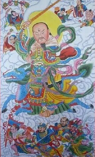 中国道教上古尊神 雷祖 雷祖 应元 雷神 雷声普化天尊
