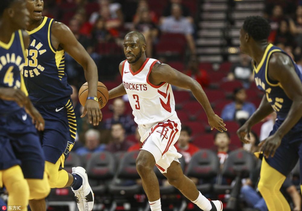 nba季前赛火箭26次失误负步行者灯泡低迷安东尼16分