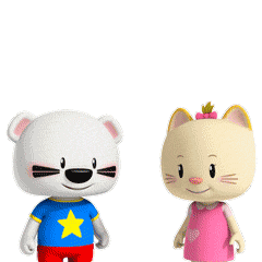 由上游动漫和企鹅影视联手打造的原创三维系列动画片《超级小熊布迷》