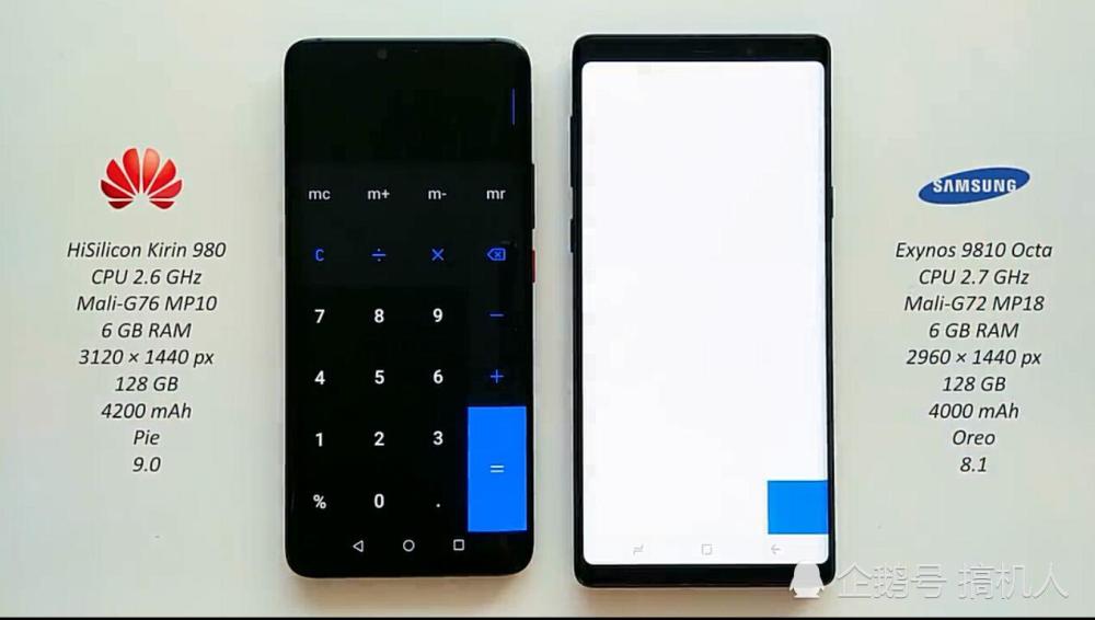 老外拿三星Note9单挑华为Mate20Pro:差距显而