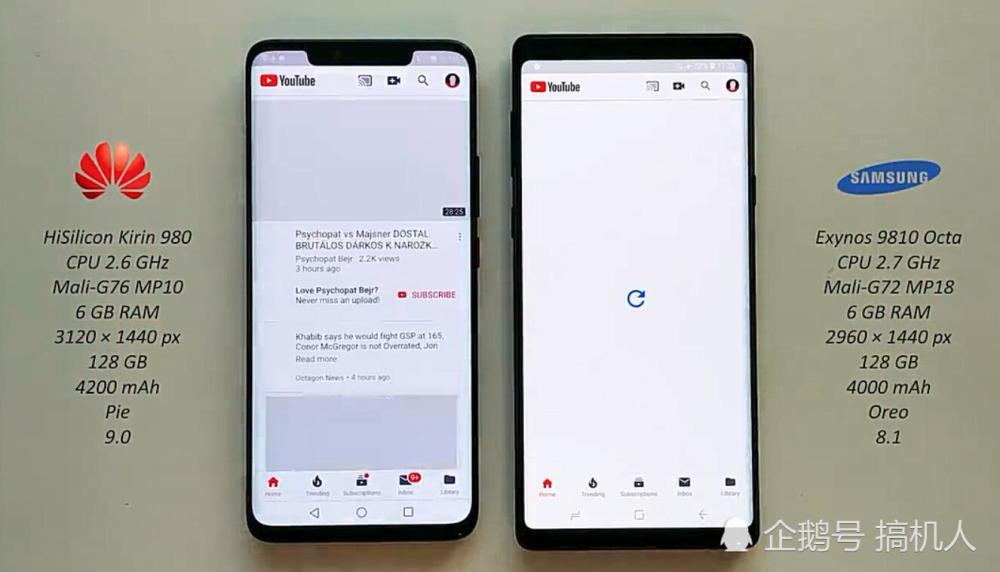 老外拿三星Note9单挑华为Mate20Pro:差距显而