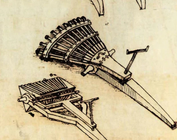 莱昂纳多达芬奇,其实他的"主业"是发明家,"副业"才是个画家