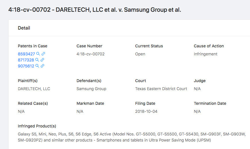 剑指小米?三星手机超级省电模式被控涉专利侵