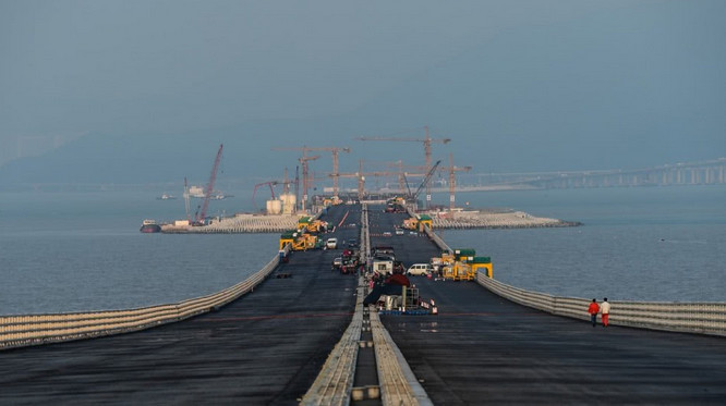 港珠澳大桥后中国又一跨海大桥,耗资500亿,将