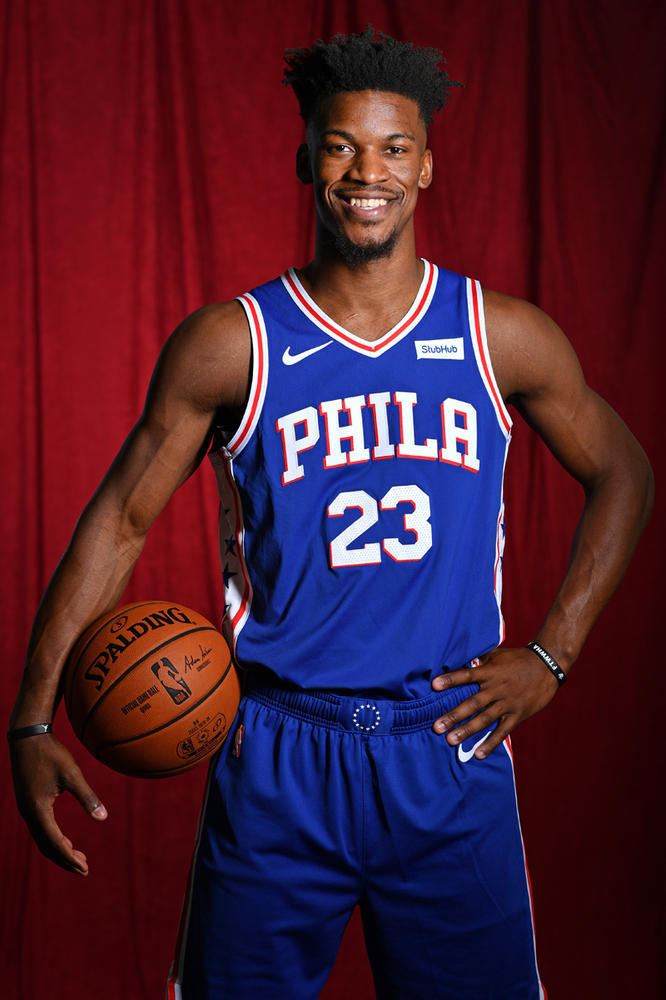 组图-费城新23号 巴特勒拍摄加盟76人定妆照